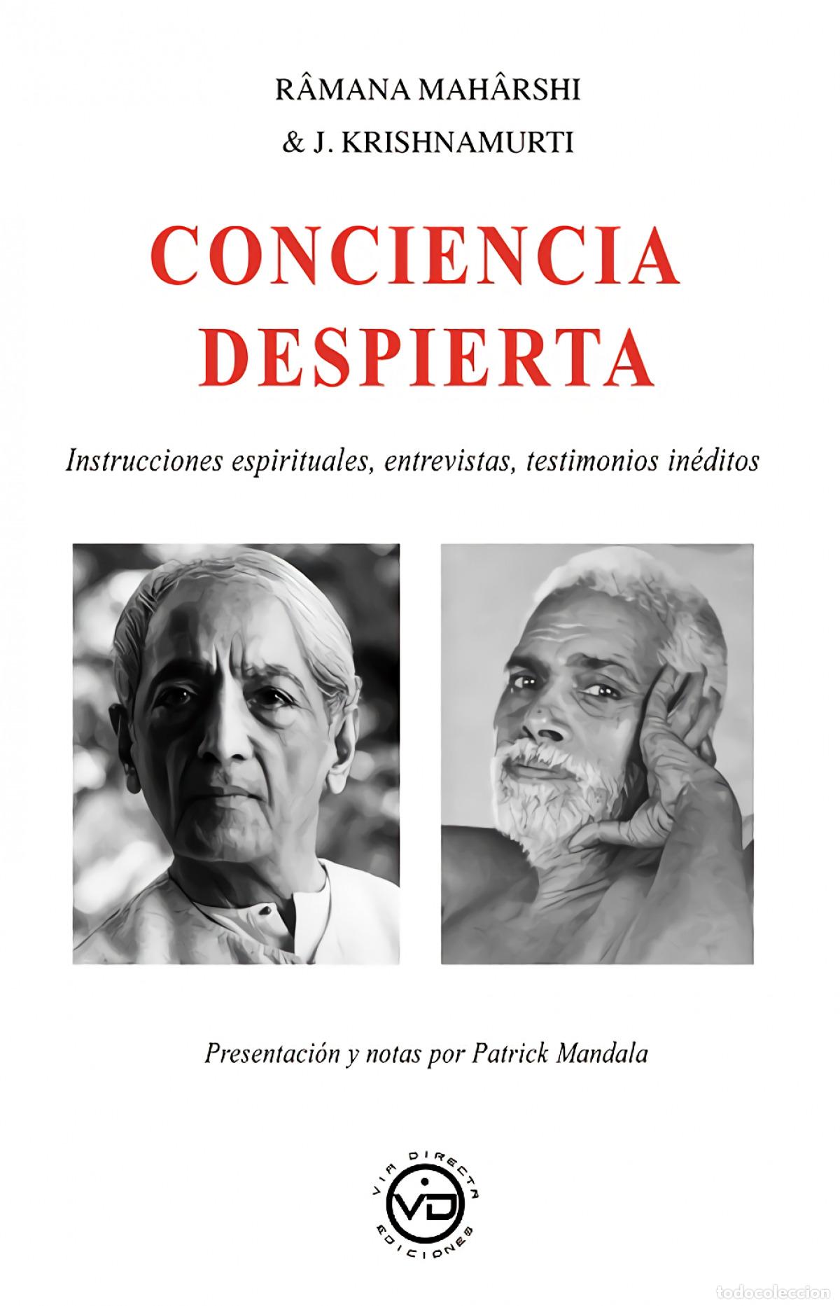 Libros: CONCIENCIA DESPIERTA - KRISHNAMURTI, JIDDU