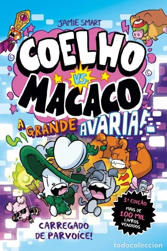 Livres: COELHO VS. MACACO - A GRANDE AVARIA! - Smart, Jamie