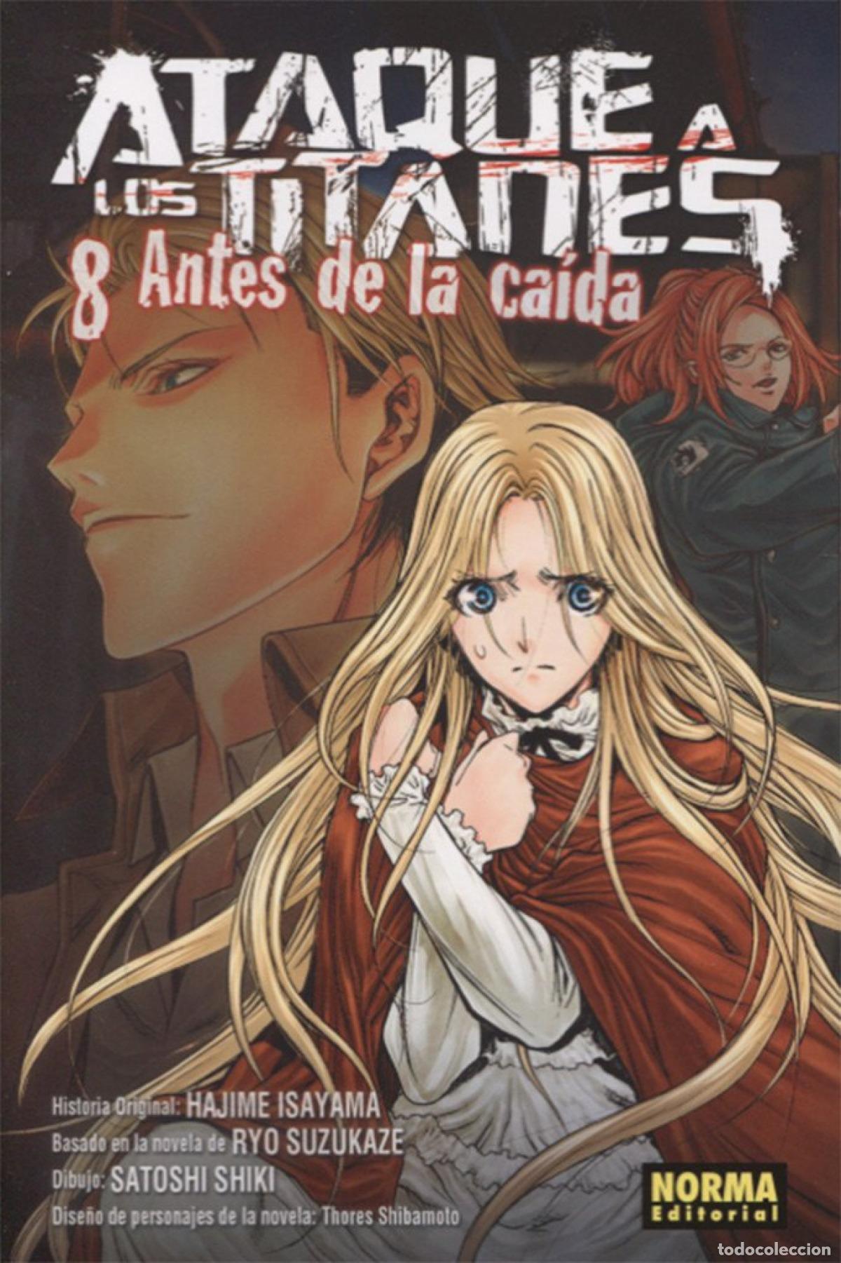 Libros: ANTES DE LA CA&Iacute;DA - Isayama, Hajime