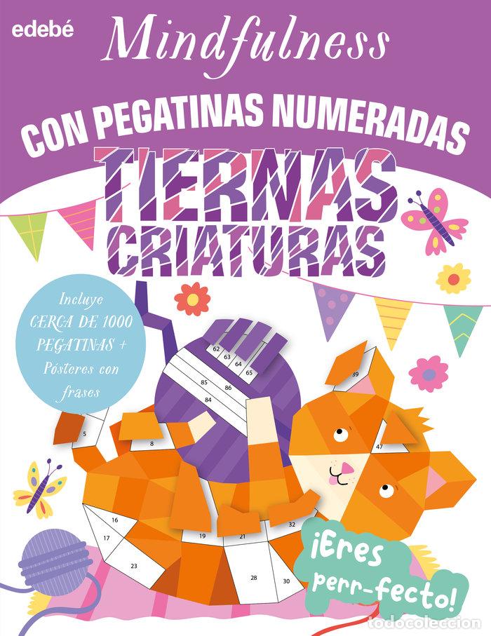Libri: MINDFULNESS CON PEGATINAS NUMERADAS TIERNAS CRIATURAS - ROBERTSON, EVE