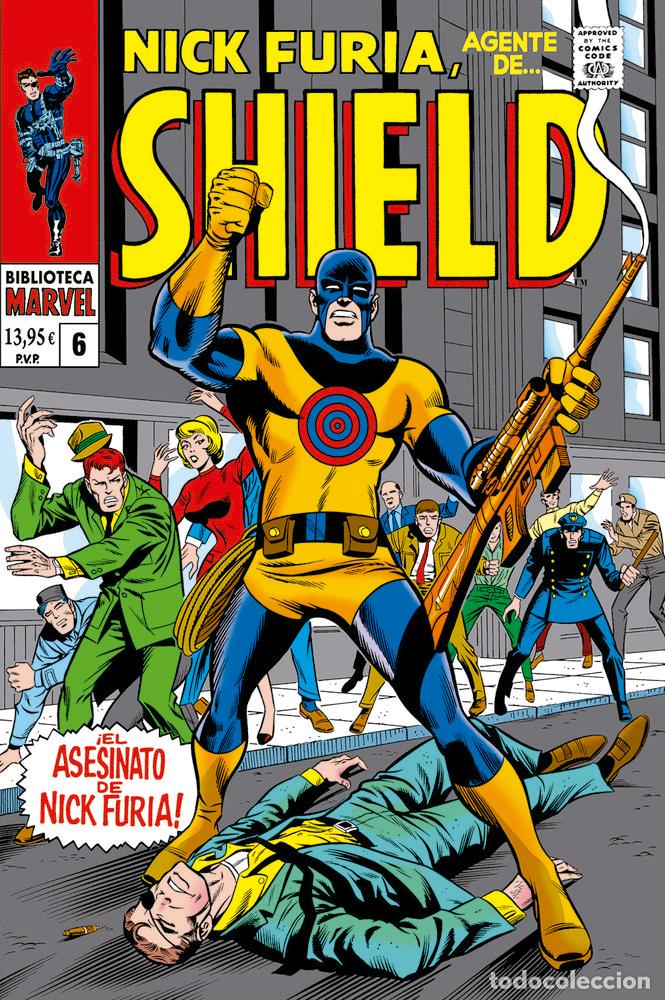 Libros: NICK FURIA AGENTE DE SHIELD 6 1969 - FRANK SPRINGER