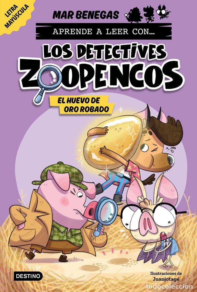 Libros: LOS DETECTIVES ZOOPENCOS 2 EL HUEVO DE ORO ROBADO - MAR BENEGAS