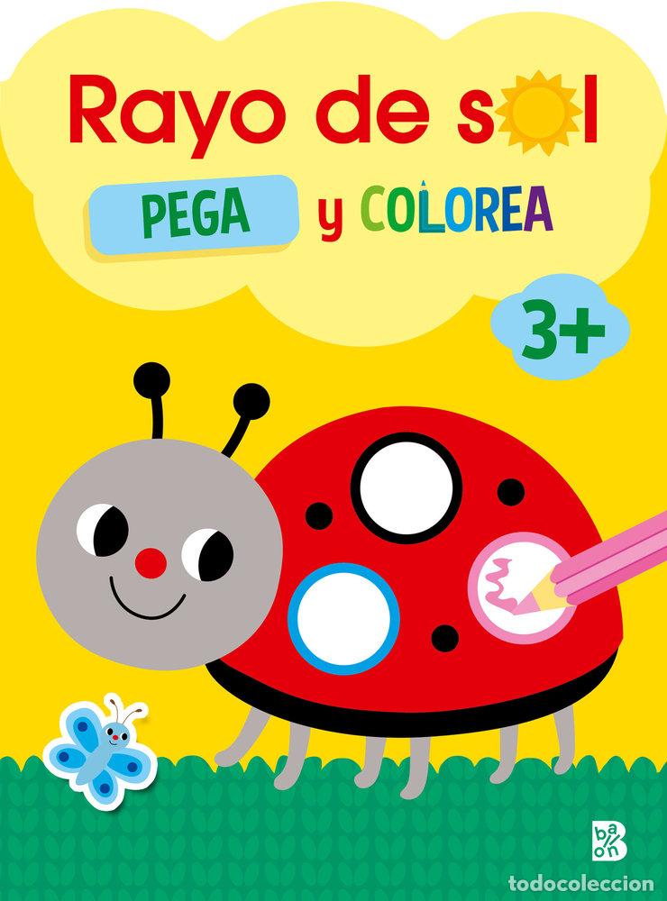 B&uuml;cher: RAYO DE SOL +3 PEGA Y COLOREA - BALLON