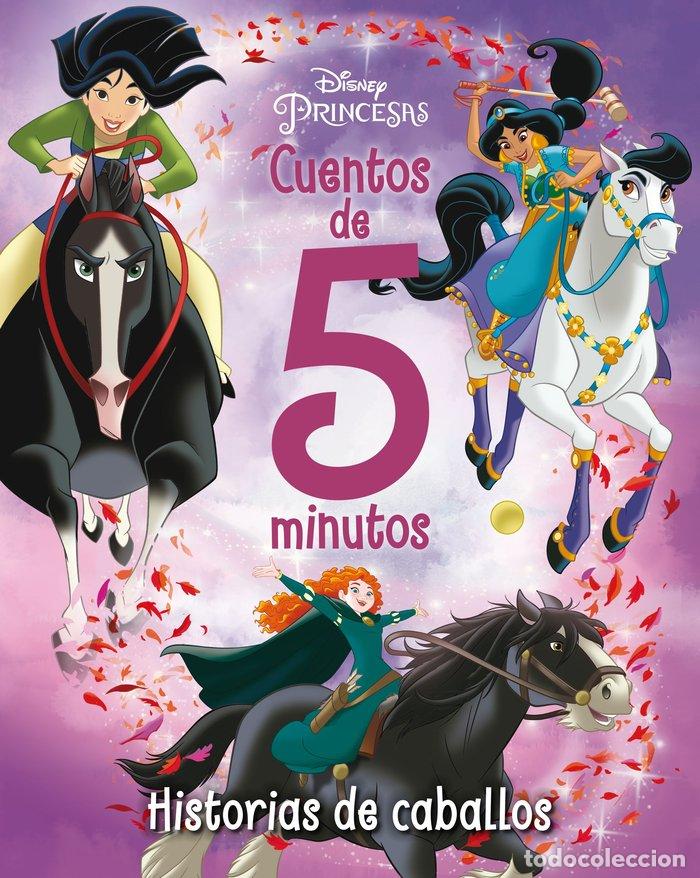 Libros: PRINCESAS CUENTOS DE 5 MINUTOS HISTORIAS DE CABALLOS - DISNEY