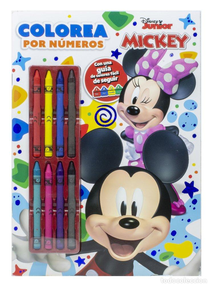 B&uuml;cher: MICKEY COLOREA POR NUMEROS CON CERAS - DISNEY