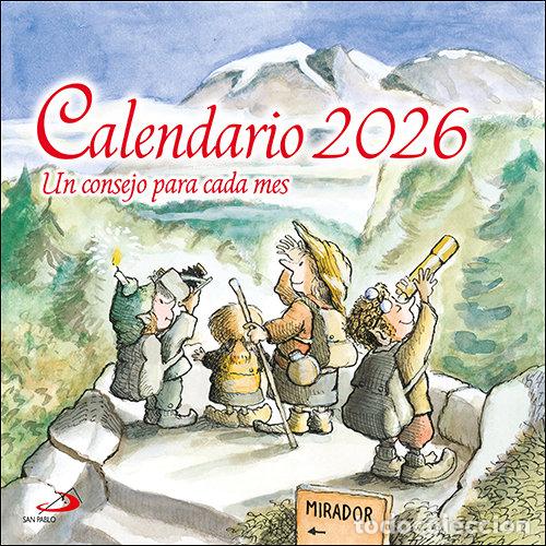 Livros: CALENDARIO DE PARED UN CONSEJO PARA CADA MES 2026 - EQUIPO SAN PABLO