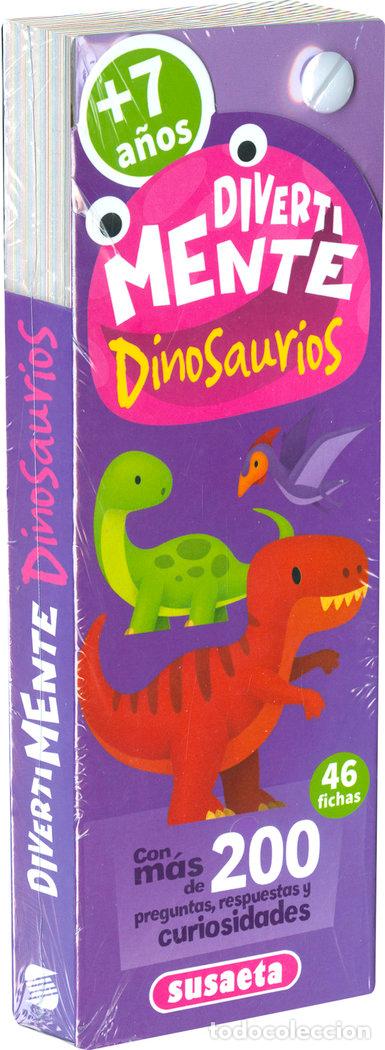 Libros: DINOSAURIOS DIVERTIMENTE + DE 7 A&Ntilde;OS - AA.VV