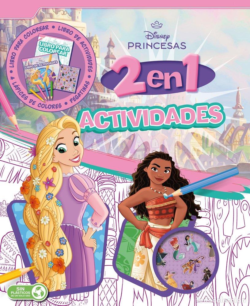 books: PRINCESAS ACTIVIDADES 2 EN 1 - DISNEY