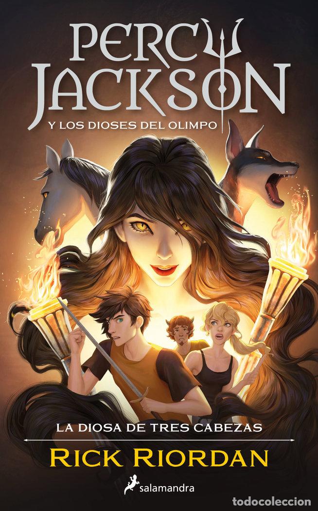 B&uuml;cher: PERCY JACKSON Y LA DIOSA DE TRES CABEZAS - RICK RIORDAN