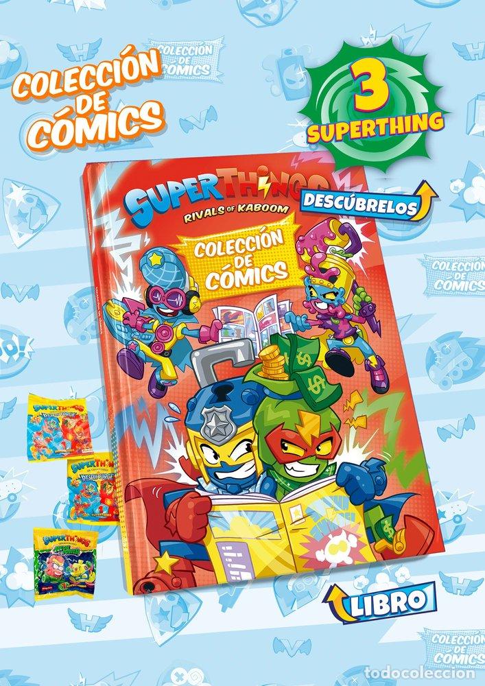 B&uuml;cher: LIBRO COLECCIONISTA COMICS SUPERTHINGS RESCUE FORCE & NEON - EDIBA EUROPA EON SL