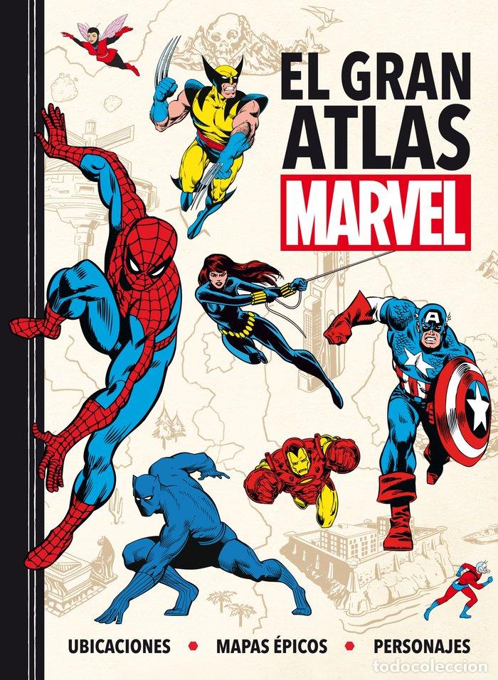 Libros: EL GRAN ATLAS MARVEL - Marvel - Foto 1