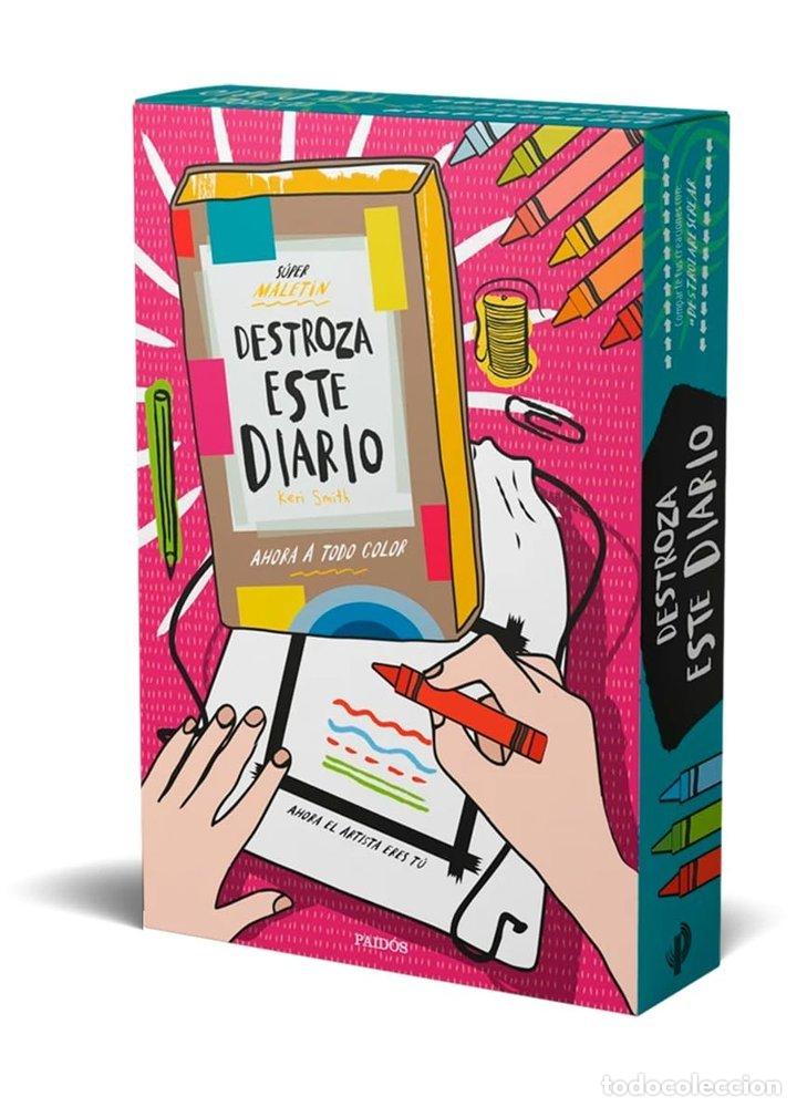 Libri: SUPER MALETIN DESTROZA ESTE DIARIO AHORA A TODO COLOR - KERI SMITH