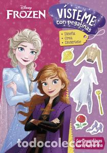 Libros: Frozen. visteme con pegatinas 3 - .