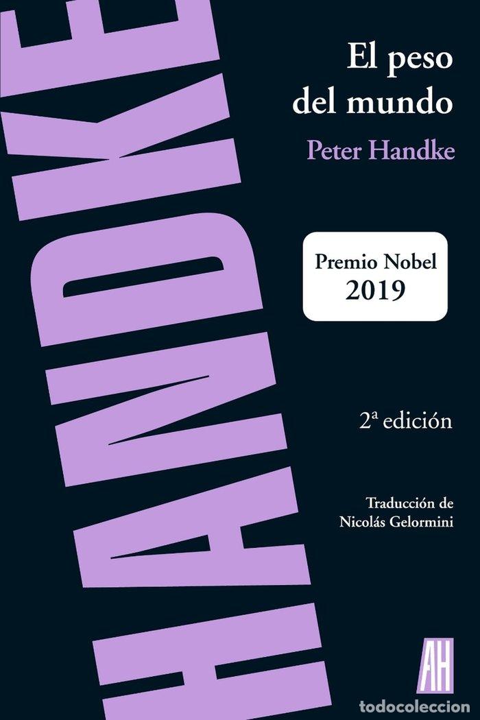B&uuml;cher: PESO DEL MUNDO,EL - HANDKE, PETER
