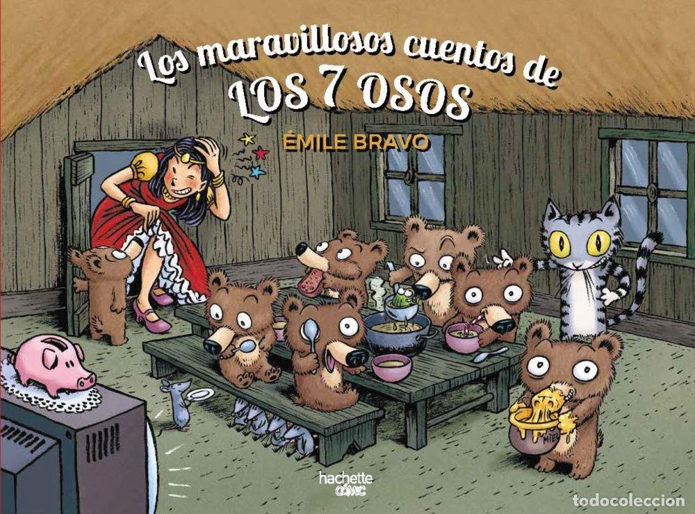 Libros: LOS MARAVILLOSOS CUENTOS DE LOS 7 OSOS - &Eacute;mile Bravo