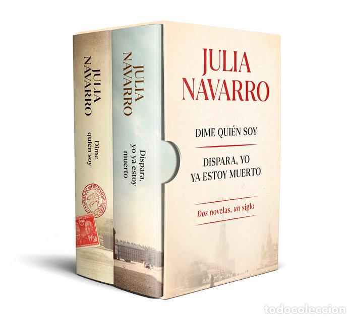 Libros: ESTUCHE JULIA NAVARRO CONTIENE DIME QUIEN SOY DISPARA YO YA - JULIA NAVARRO