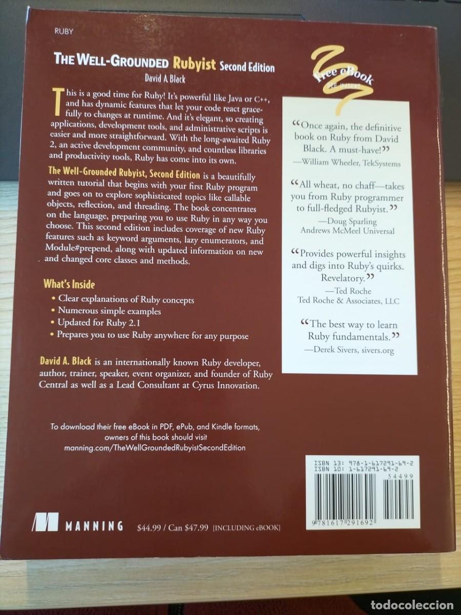 Libros: THE WELL-GROUNDED RUBYIST - Foto 2