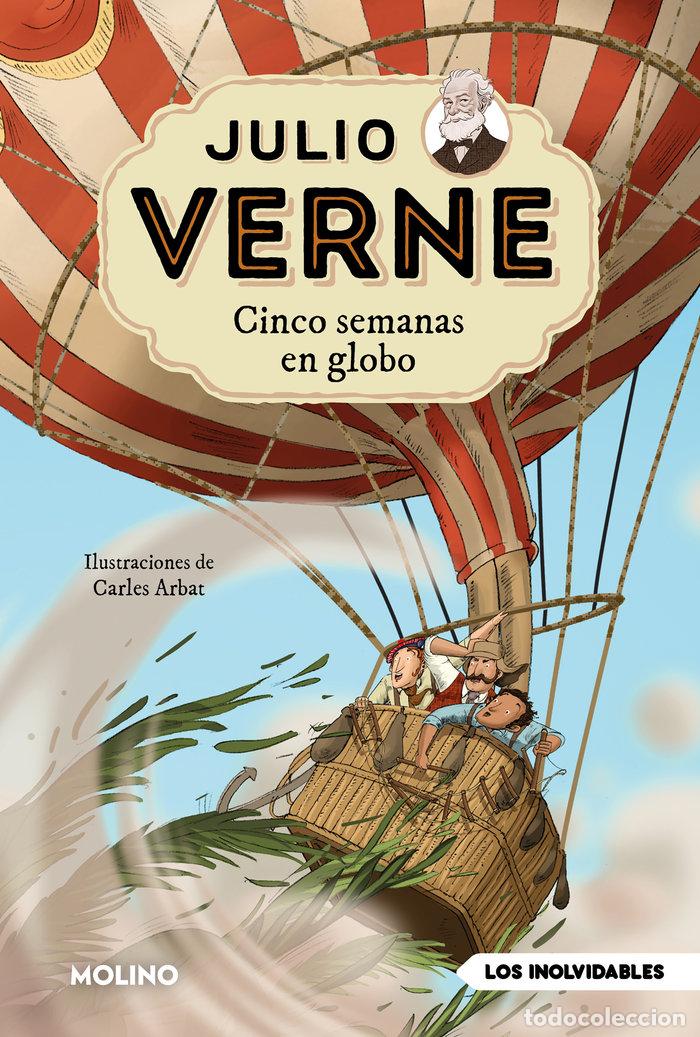 Libros: JULIO VERNE CINCO SEMANAS EN GLOBO EDICION ACTUALIZADA I - VERNE, JULIO