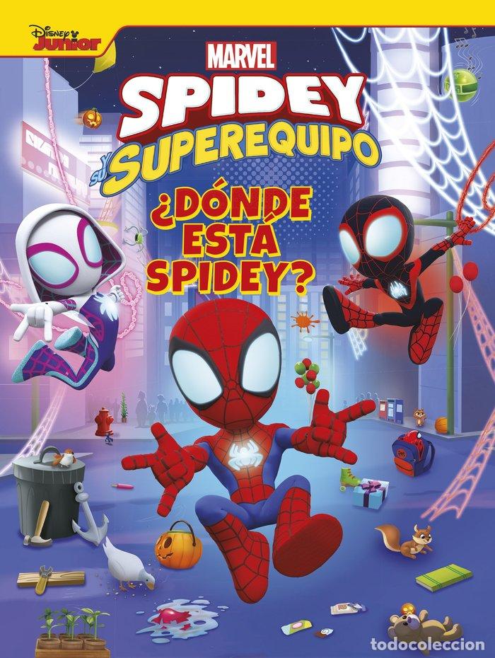 Libros: SPIDEY Y SU SUPEREQUIPO DONDE ESTA SPIDEY - MARVEL