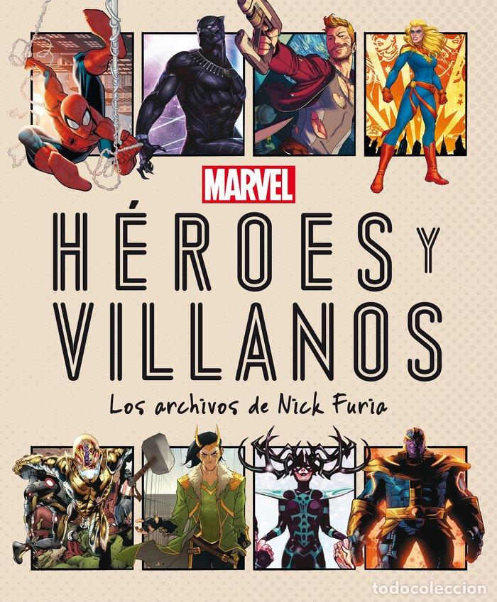 Libros: MARVEL HEROES Y VILLANOS - MARVEL
