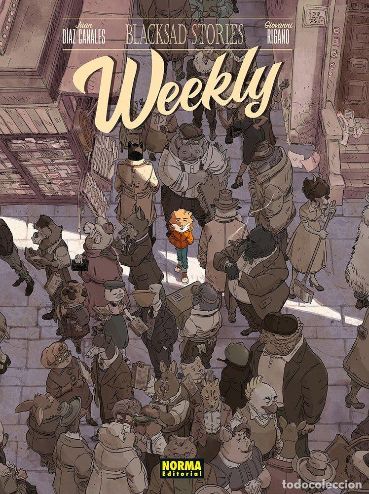Libros: BLACKSAD STORIES: WEEKLY - JUAN DIAZ CANALES