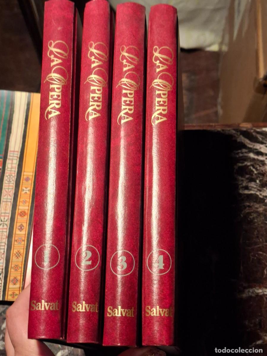 Libros: LA &Oacute;PERA SALVAT 4 TOMOS COLECCION COMPLETA BUEN ESTADO