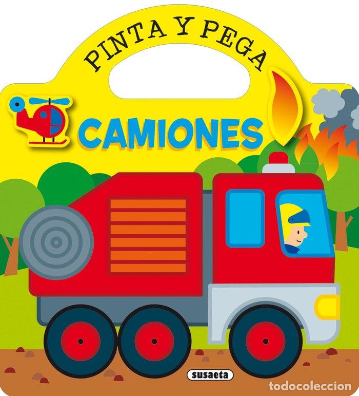 books: CAMIONES PINTA Y PEGA - BUSQUETS, JORDI