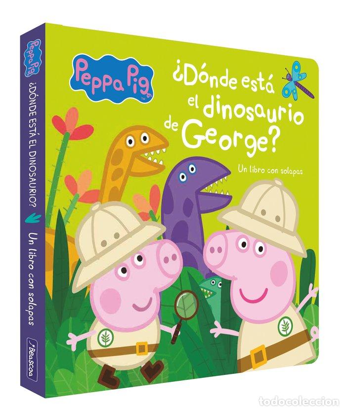 Libros: DONDE ESTA EL DINOSAURIO DE GEORGE PEPPA PIG. PEQUE&Ntilde;AS MANI - HASBRO