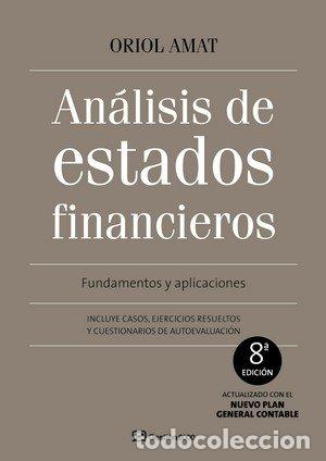 Livros: ANALISIS DE ESTADOS FINANCIEROS 8&ordf;ED. - AMAT, ORIOL