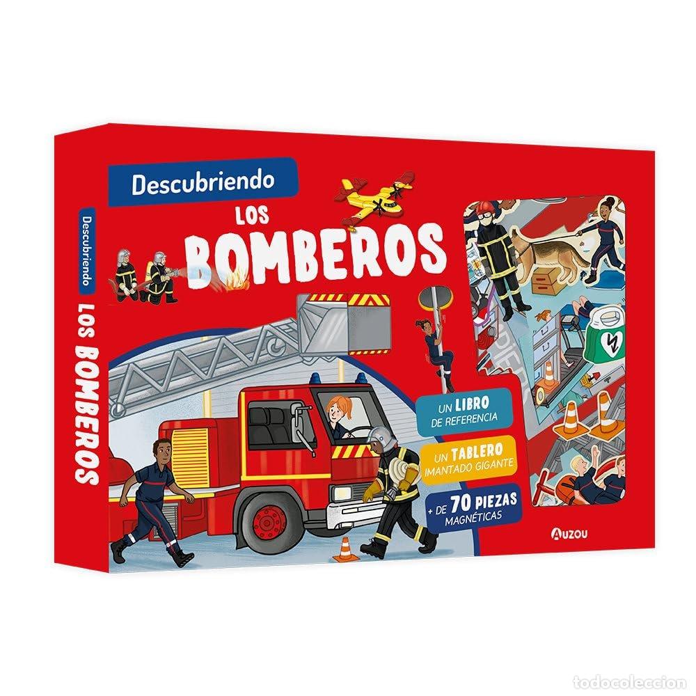 Libros: DESCUBRIENDO LOS BOMBEROS TABLERO MAGNETICO - JEAN-MICHEL BILLIOUD