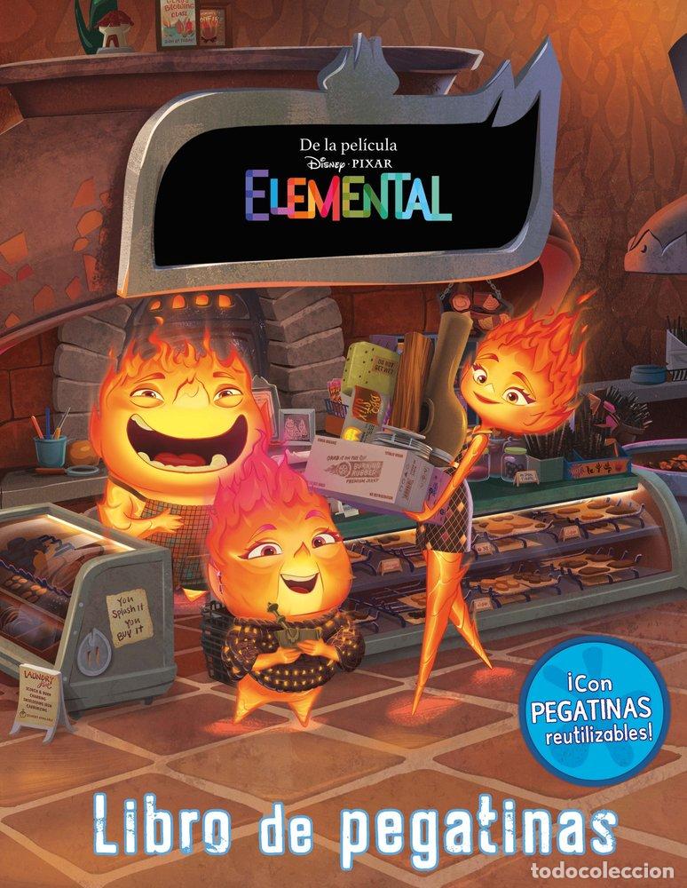 Libros: ELEMENTAL. LIBRO DE PEGATINAS - Disney - Foto 1