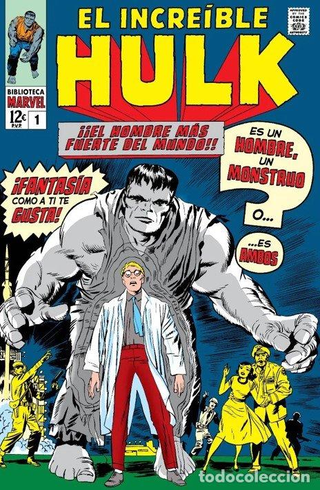 Libros: EL INCREIBLE HULK 1 1962 63 - JACK KIRBY