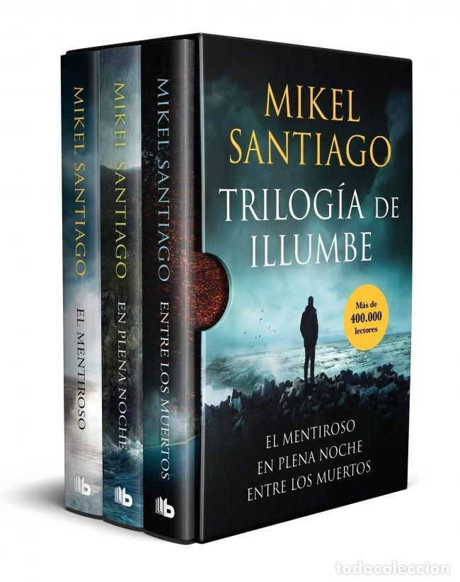 B&uuml;cher: TRILOGIA DE ILLUMBE ESTUCHE CON EL MENTIROSO EN PLENA NOCHE - MIKEL SANTIAGO