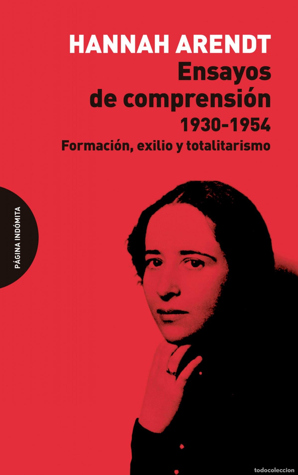 Libri: ENSAYOS DE COMPRENSI&Oacute;N, 1930-1954 - Arendt, Hannah