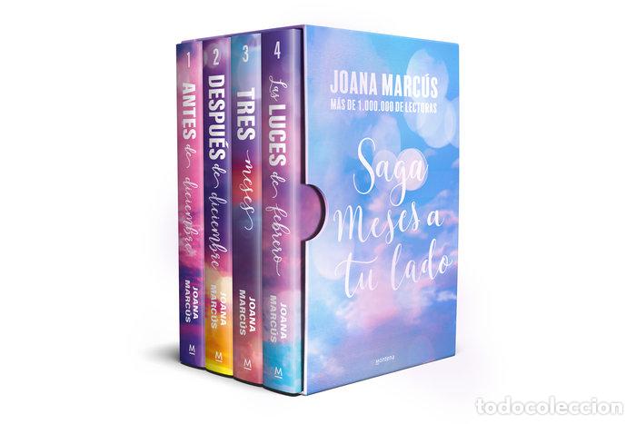 B&uuml;cher: ESTUCHE SAGA MESES A TU LADO EDICION ESTUCHE CON 4 NOVELAS - JOANA MARCUS