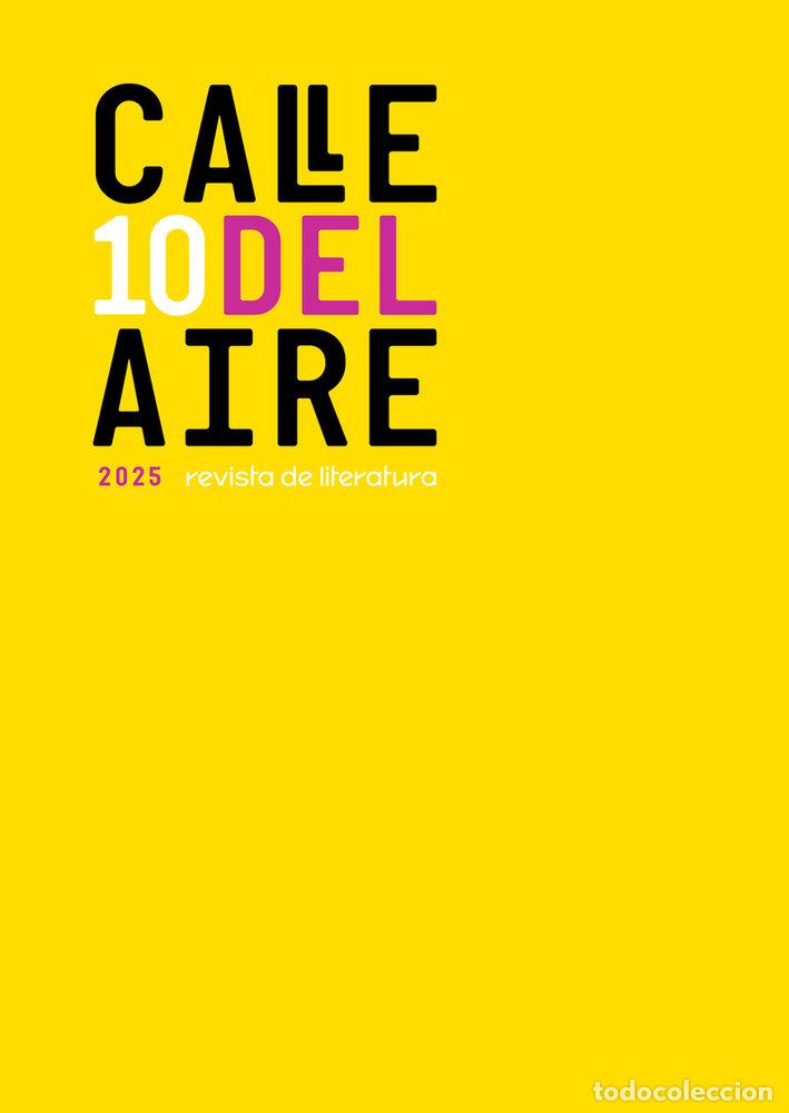 Libros: CALLE DEL AIRE. REVISTA DE LITERATURA, 10 - Espanol/Castellano