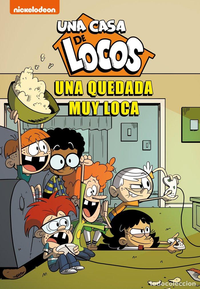 Libri: UNA QUEDADA MUY LOCA UNA CASA DE LOCOS COMIC 9 - NICKELODEON