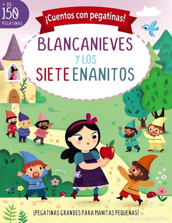 Libros: CUENTOS CON PEGATINAS BLANCANIEVES Y LOS SIETE ENANITOS - LOTT, AMANDA