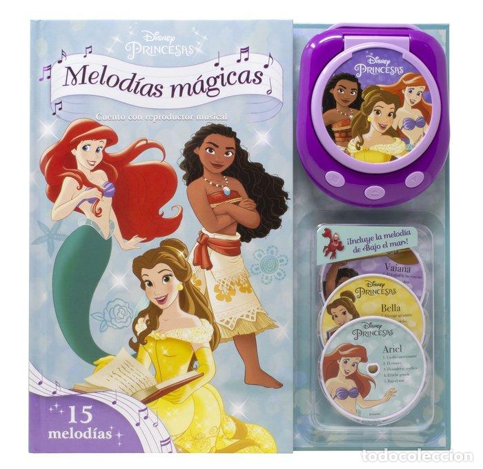 Libros: PRINCESAS. MELOD&Iacute;AS M&Aacute;GICAS - Disney - Foto 1