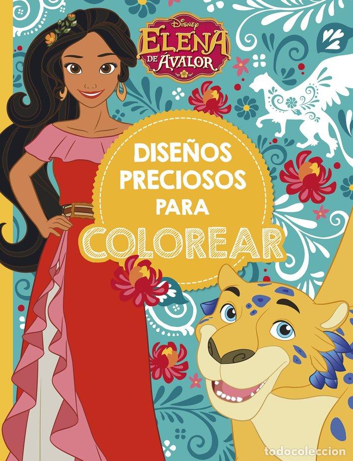 Libri: ELENA DE AVALOR. DISE&Ntilde;OS PRECIOSOS PARA COLOREAR - DISNEY