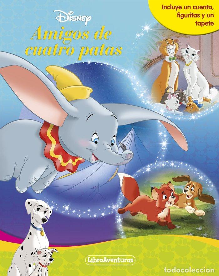 Libri: AMIGOS DE CUATRO PATAS LIBROAVENTURAS - DISNEY