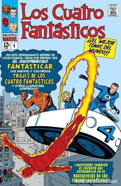 Livros: LOS 4 FANTASTICOS 1 1961 62 - JACK KIRBY