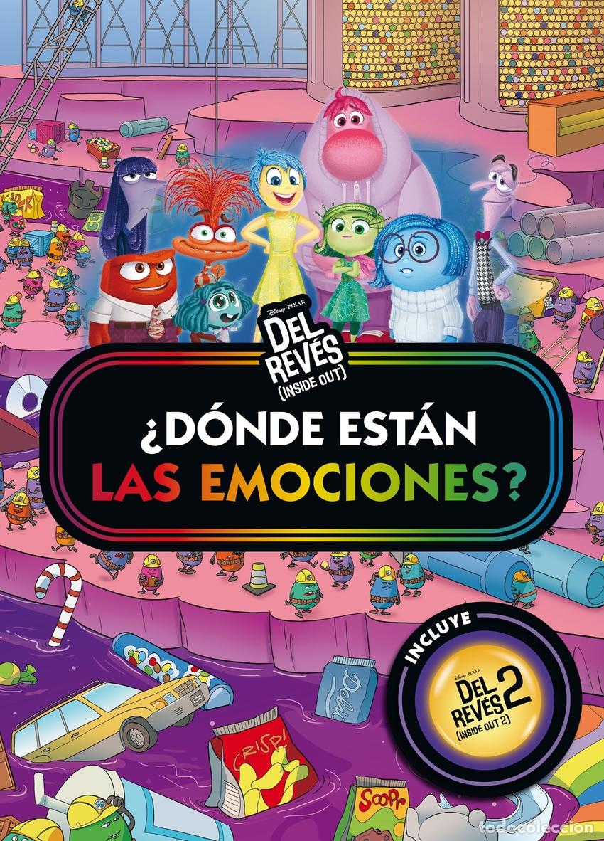 Libri: DEL REV&Eacute;S. &iquest;D&Oacute;NDE EST&Aacute;N LAS EMOCIONES? - Disney
