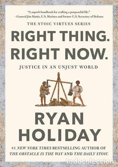 books: RIGHT THING RIGHT NOW - HOLIDAY, RYAN