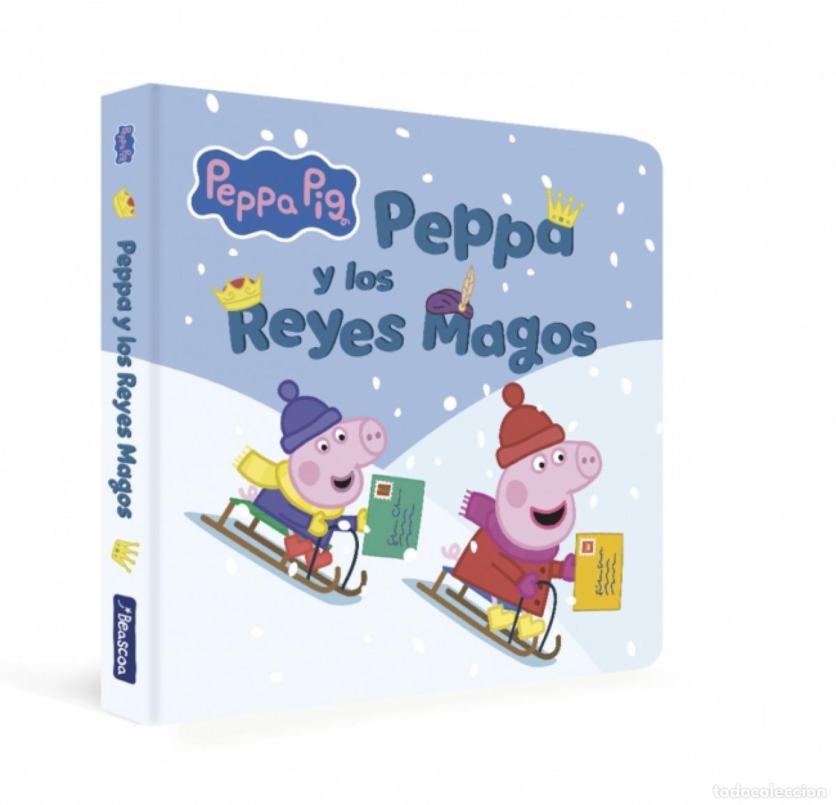 Libros: PEPPA PIG. LIBRO DE CART&Oacute;N - PEPPA Y LOS REYES MAGOS - Hasbro