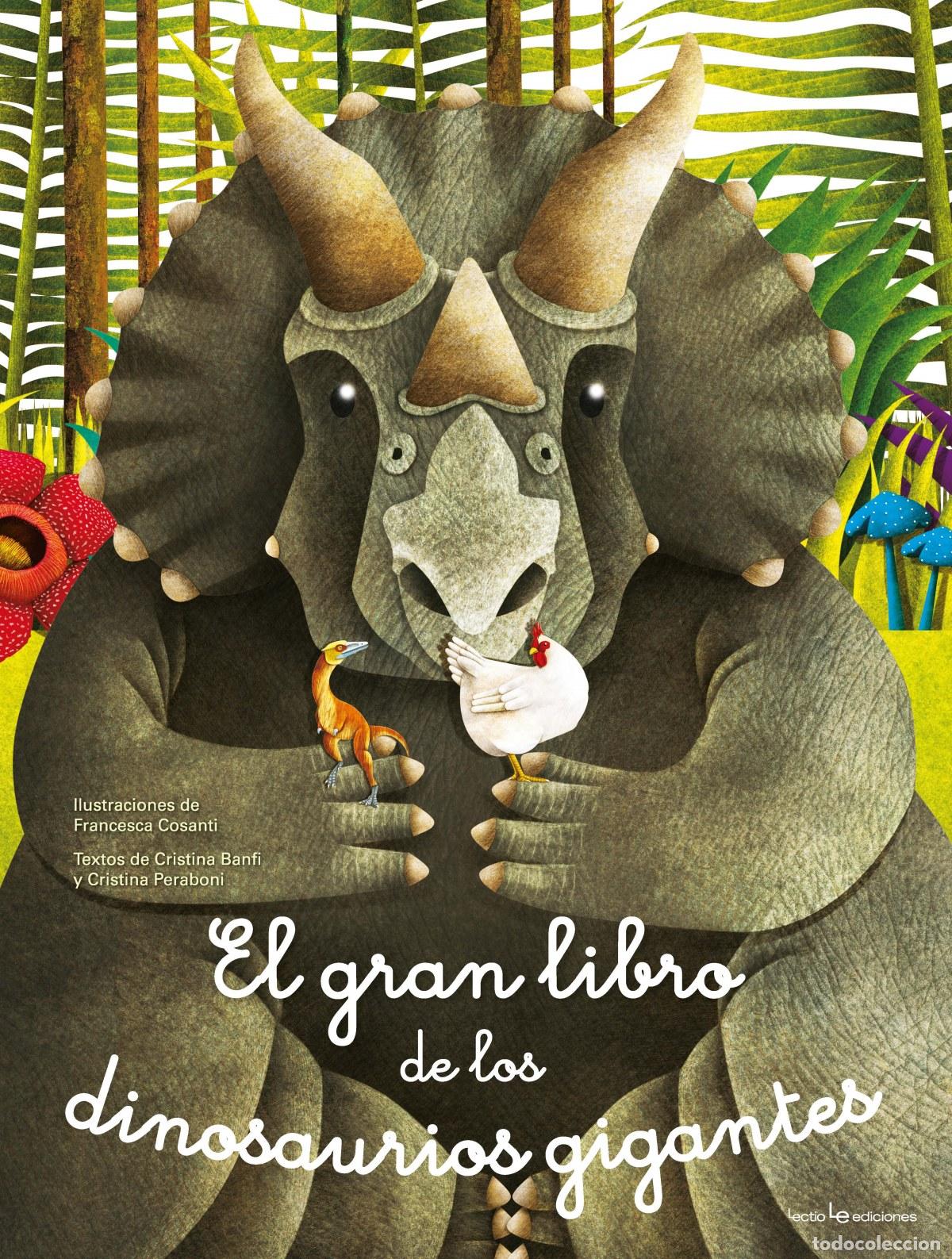 Libros: EL GRAN LIBRO DE LOS DINOSAURIOS GIGANTES / EL PEQUE&Ntilde;O LIBRO DE LOS DINOSAURIOS M&Aacute;S PEQUE&Ntilde;OS - Perab