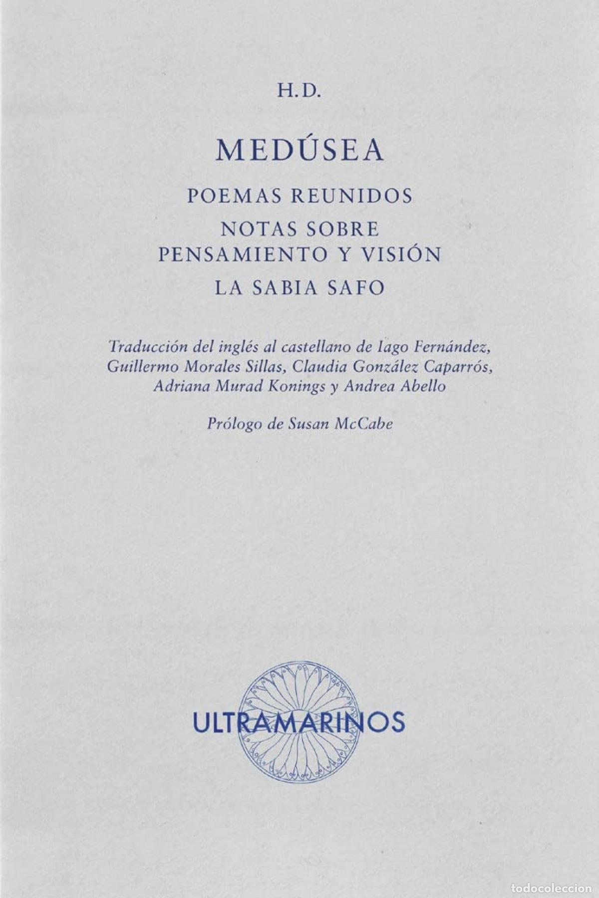 books: MED&Uacute;SEA - DOOLITTLE, HILDA