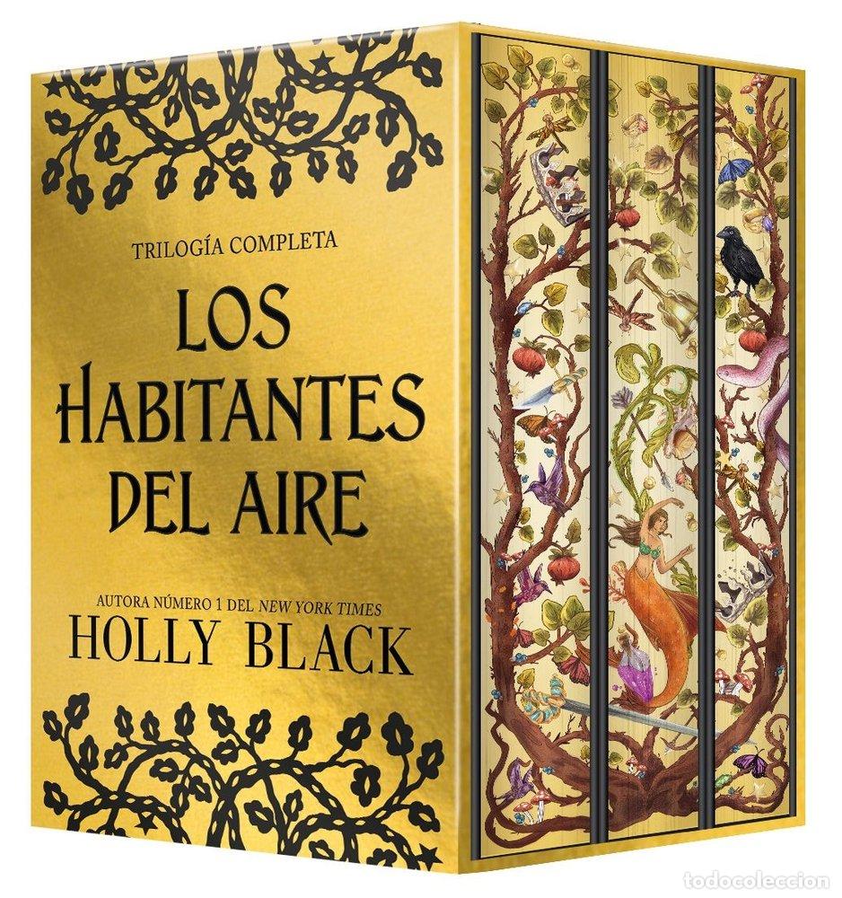 Libri: ESTUCHE LOS HABITANTES DEL AIRE EDICION ESPECIAL LIMITADA - BLACK, HOLLY