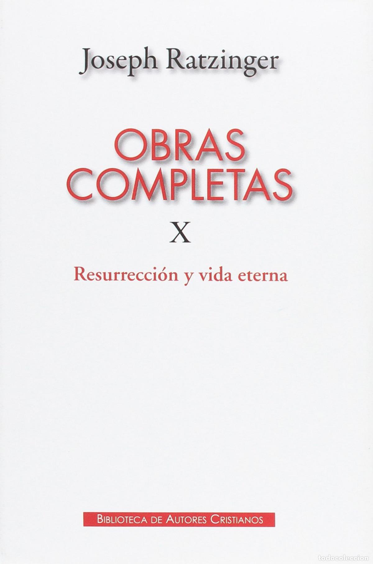 B&uuml;cher: OBRAS COMPLETAS X RATZINGER - Ratzinger, Joseph