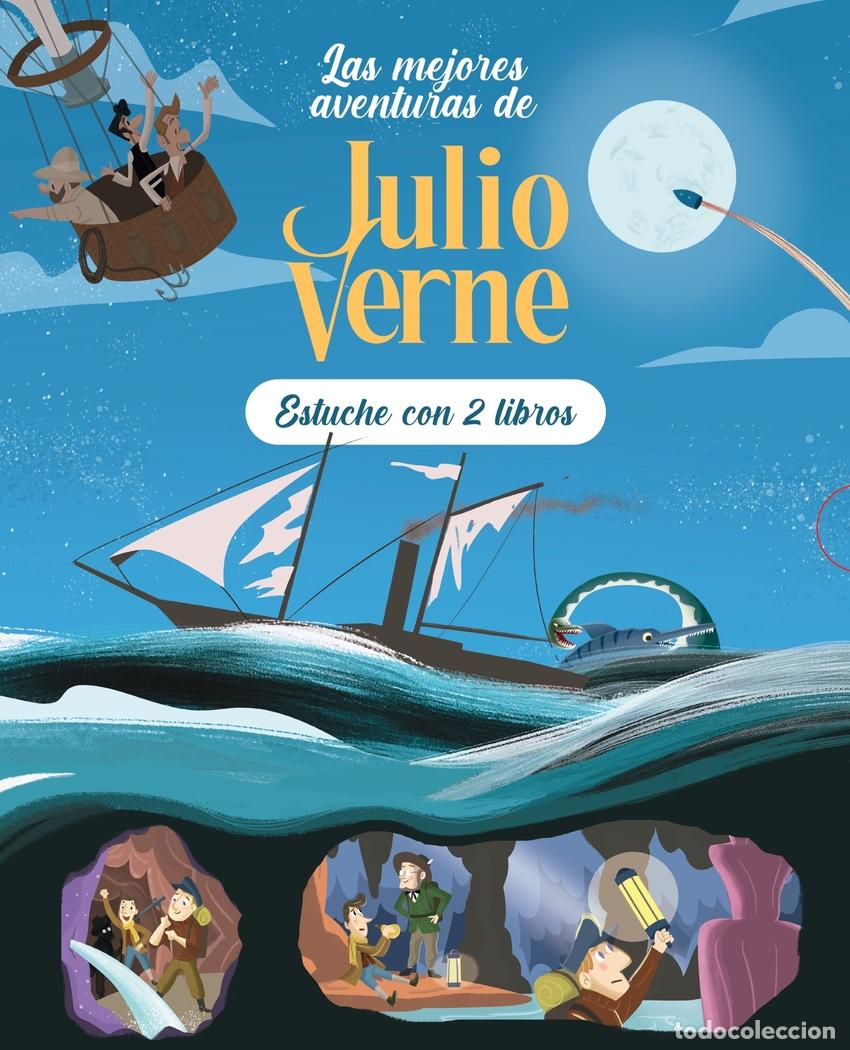 Libros: LAS MEJORES AVENTURAS DE JULIO VERNE - Marconi, Sara